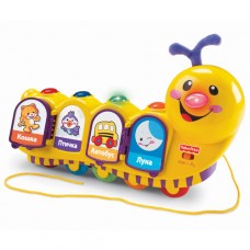 Учёная гусеница Fisher Price, русскоязычная